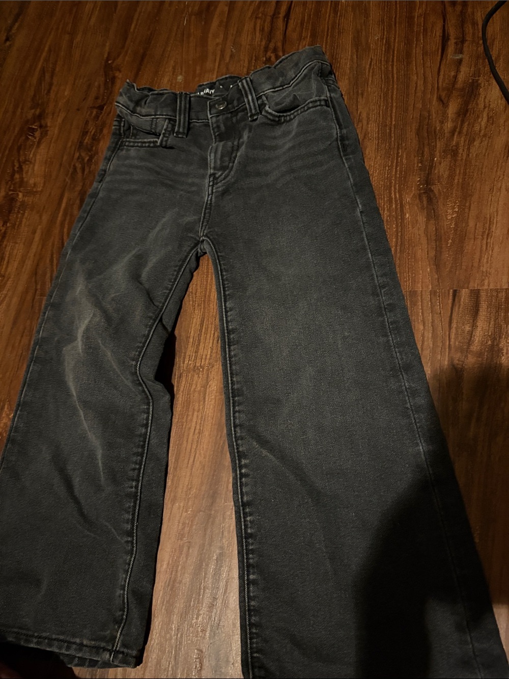 Old Navy Black High-Rise Baggy Wide-Leg Jeans